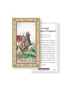 Saint George Holy Card
