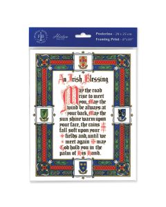 8" x 10" An Irish Blessing Print  (sold in inc. of 3)