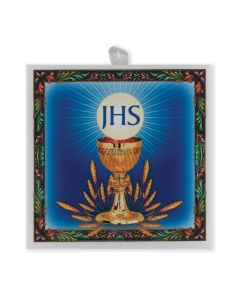 4" x 4" Communion Hanging Ceramic Tile