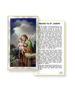 Saint Joseph 50th Year of Our Lord Holy Card