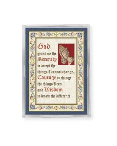 Serenity Prayer Magnetic-Easel Frame