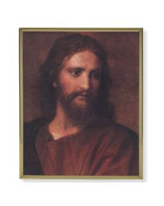 11" x 14" Gold Plaque Frame with a Hofmann: Christ at 33 Print