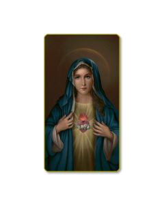 Immaculate Heart of Mary Holy Card