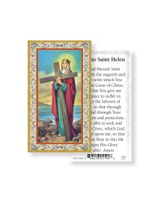 Saint Helen Holy Card