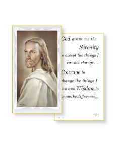 Serenity Prayer Holy Card