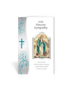 With Sincere Sympathy -Your Loved One Will Always Be- Greeting Card
