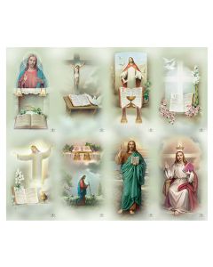 Bible Eight-Up Micro Perforated Holy Cards