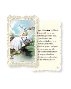 Greatest Gift God Could Send Holy Card