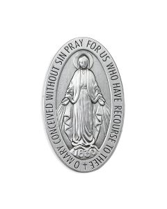Miraculous Medal Auto Visor Clip (Sold in Inc. of 3)