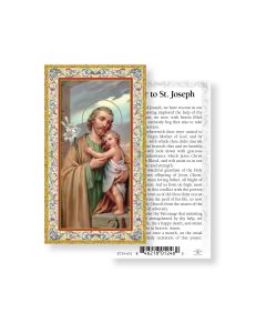 Saint Joseph Holy Card