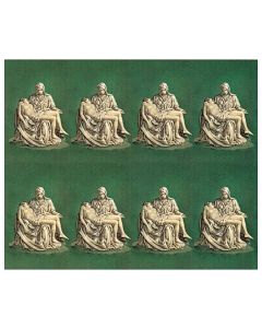 Pieta Eight-Up Micro Perforated Holy Cards