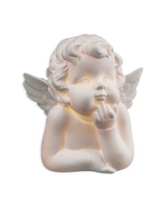 Baby Cherub Porcelain Night Light