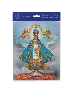 8" x 10"  Virgen de San Juan Print (sold in inc. of 3)