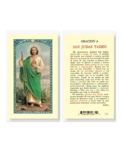 Oracion a San Judas Tadeo Holy Card