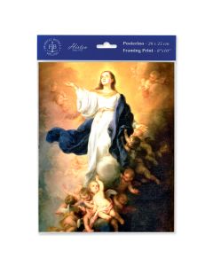 8" x 10" Murillo: Immaculate Conception Print  (sold in inc. of 3)
