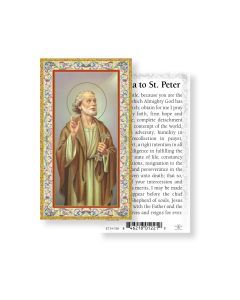 Saint Peter Holy Card