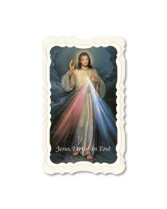 Divine Mercy Holy Card