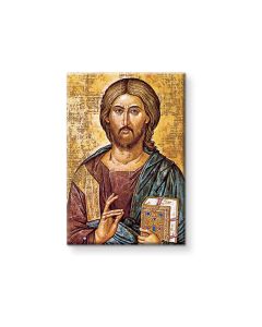 2" x 3" Christ All Knowing Magnetic Laminated Plaque