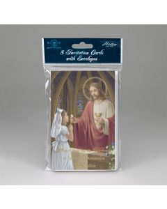 Invitation Cards for Girls First Communion