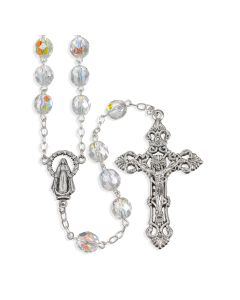 Crystal Glass Bead Rosary