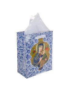 Our Lady of Perpetual Help Small Gift Bag with Tissue (Inc. of 10)