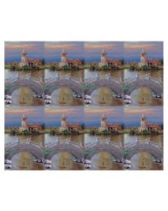 Aurora Archway to Light Eight-Up Micro Perforated Holy Cards