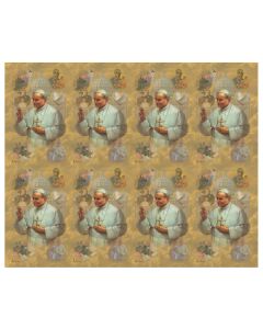 Saint John Paul II Eight-Up Micro Perforated Holy Cards