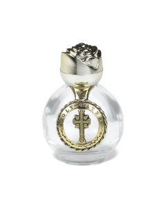 2 1/4" 1/4 oz. Glass Holy Water Bottle