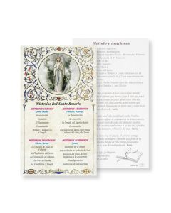 Mysteries of the Holy Rosary in Spanish