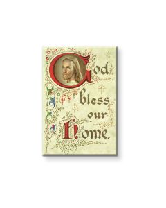 2" x 3" House Blessing Magnetic Laminated Plaque