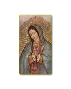 Our Lady of Guadalupe Bust Holy Card
