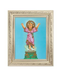 8.25" x 10.25" Silver Ornate Frame with a 6" x 8" Nino Divino Print
