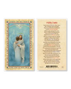 Safely Home Laminated Holy Card. Inc. of 25