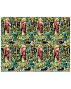 Saint Raphael Patron of Travelers Eight-Up Micro Perforated Holy Cards