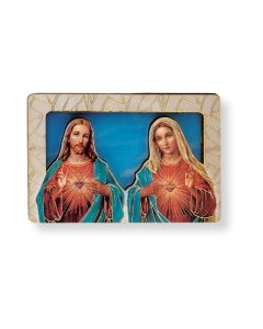 SHJ/IHM Magnetic Standing Wooden Plaque