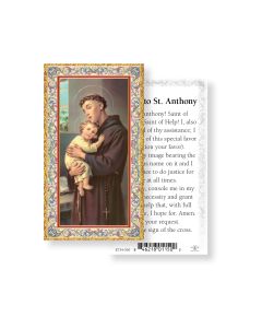 Prayer to Saint Anthony Holy Card