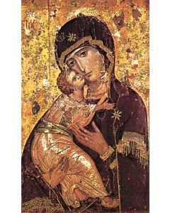 Ol Of Vladimir Holy Card