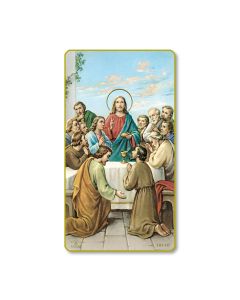 The Last Supper Holy Card
