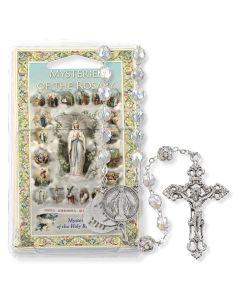 Crystal Bead Mysteries of the Rosary Specialty Rosary Boxed