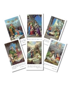 Bethlehem Series Christmas Holy Cards