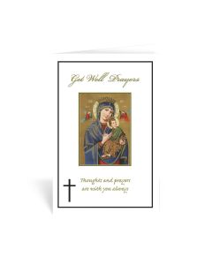 Get Well Prayers Greeting Card