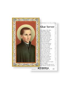 To an Altar Server Holy Card