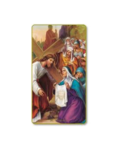 Saint Veronica Holy Card