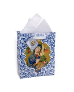 Our Lady of Perpetual Help Medium Gift Bag with Tissue (Inc. of 10)