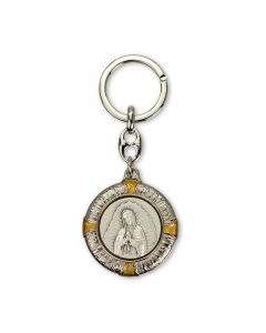 Our Lady of Guadalupe Medal Keychain