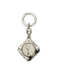 Our Lady of Guadalupe Medal Keychain