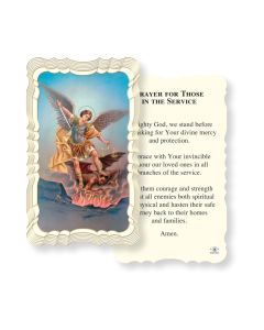 St. Michael Military Holy Card