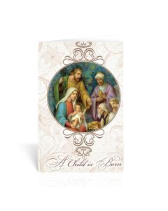 Holy Family with Magi Christmas Greeting Cards Boxed