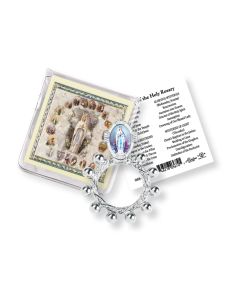 Our Lady of Lourdes Finger Rosary -P65