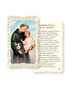 Unfailing Prayer to St. Anthony Holy Card